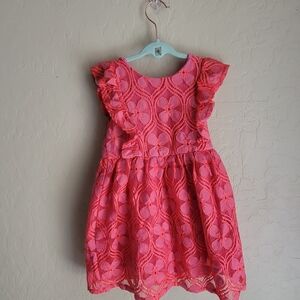 Pink Lace 4T Genuine kids Dress